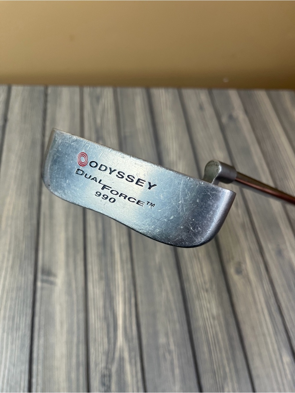 Odyssey Dual Force 990 Silver Putter Men’s Golf Club
